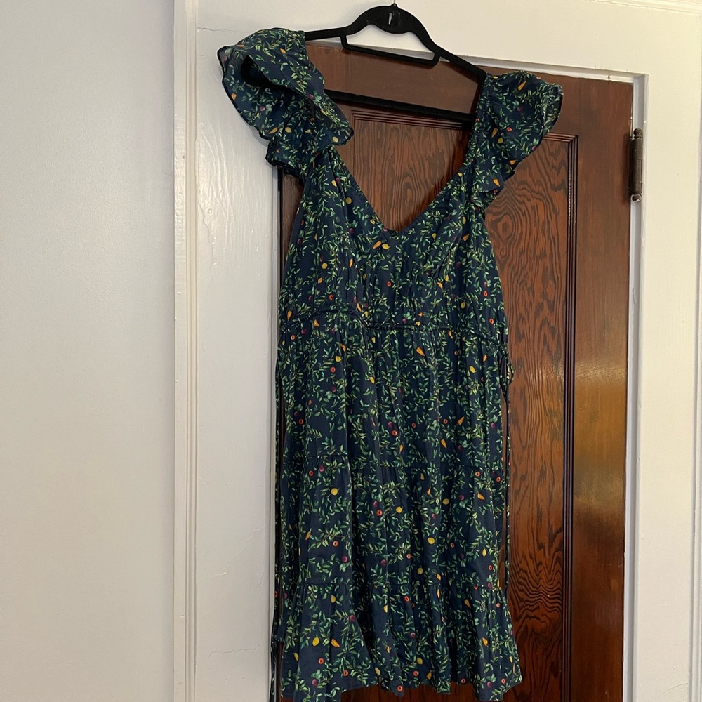Hill House Lucia Dress - cute veggie print, perfect for farmers markets! XXL
